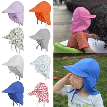 

Cap Summer Hat Hat Cotton Kids Boys 6 M-5 Years Girls Legionnaire Beach Baby Sun