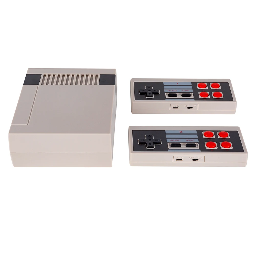 JY01 Мини Портативная ТВ Видео игровая консоль семейная игровая консоль двойной геймпад 2,4G беспроводные контроллеры встроенные 300 классические игры