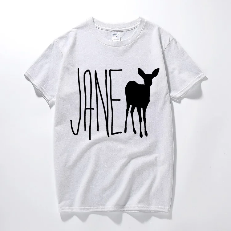 Life Is Strange Jane Doe Teal Character Cotton T-Shirt T Shirt For Men O-Neck Fitness TShirt Hip Hop Brand Clothing Teenager | Мужская