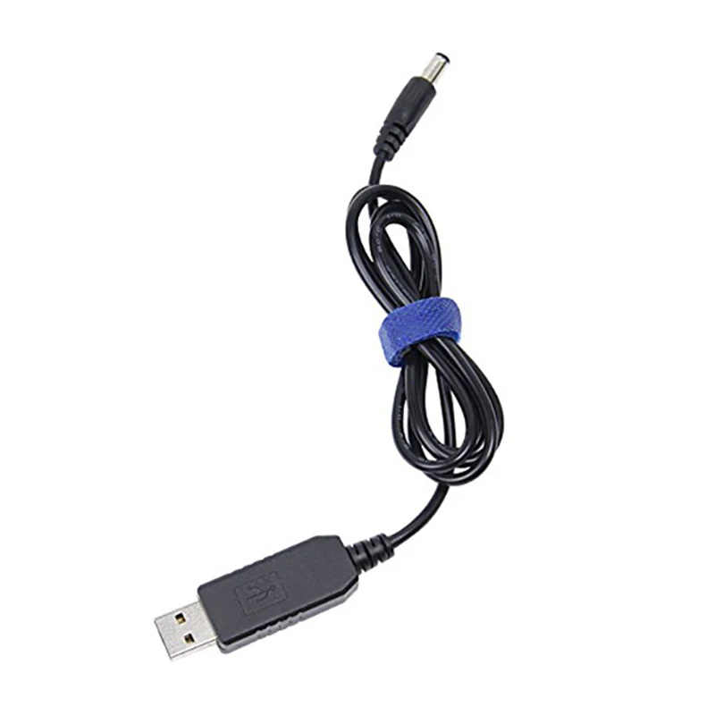 

Newest USB to DC Convert Cable 5V Voltage Step-Up Cable 5.5x2.1mm DC Male 1M New DC 12V/ 9V / 5V Voltage Converter Step-Up Cable