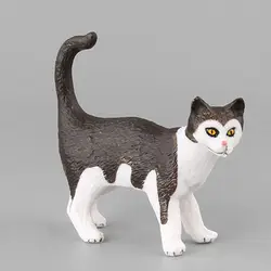10x Mix Отправить 10 шт Cat Фигурки Животных Фигурки статуэтки набор игрушек Рождество