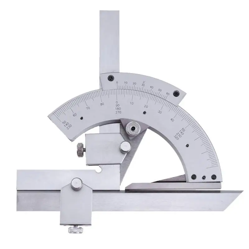 Универсальный транспортир 0-320 градусов точный Гониометр угол измерительный инструмент линейка инструмент деревообрабатывающий измерительный инструмент