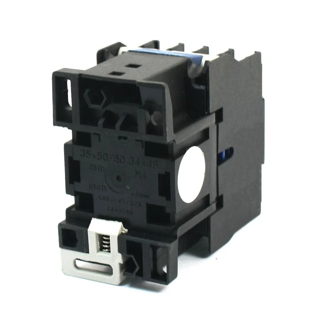 rail tipo domestico 1no1nc din contator modular 50 60hz 03