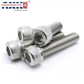 

AXK M5*30 M5x30 M5*60 M5x60 304 316 Stainless Steel Metric Therad DIN912 Allen Head Bolt Hex Hexagon Socket Cap Screw