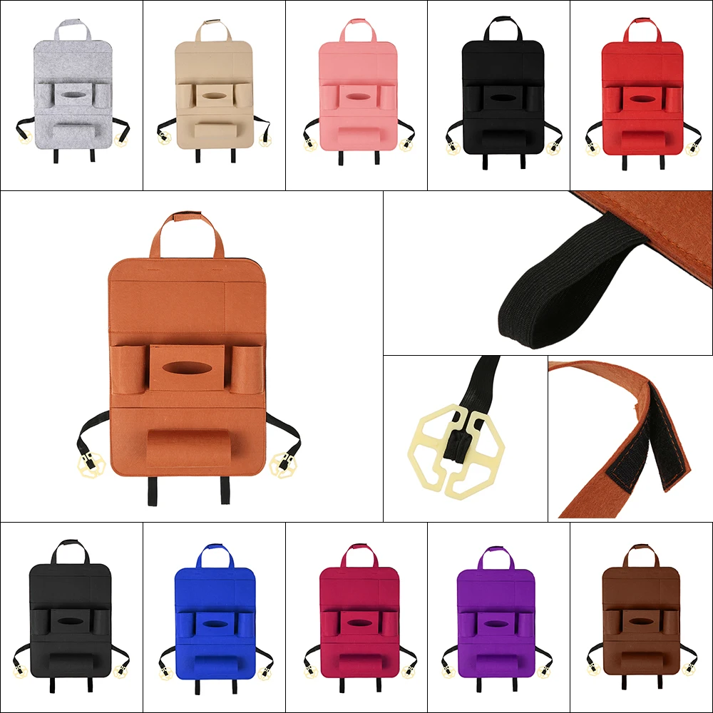 KKMOON 11 цветов Универсальный многофункциональный автомобильный багажник на заднее сиденье Органайзер сумка для хранения аксессуары для укладки багажника