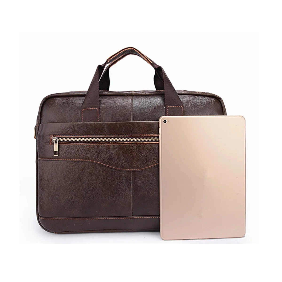 Мужской портфель из натуральной кожи, винтажная деловая сумка для компьютера, модные сумки-мессенджеры, мужская сумка через плечо, мужские сумки-почтальоны