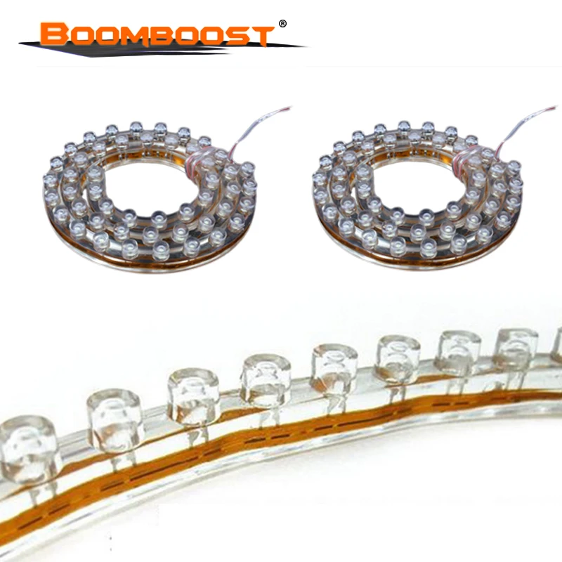 

Waterproof 72 LEDs Flexible Auto Car Decor LED Strip Lamp 72cm Red Light-emitting Diode Light Bar for Truck Boat Motorcycle ATV