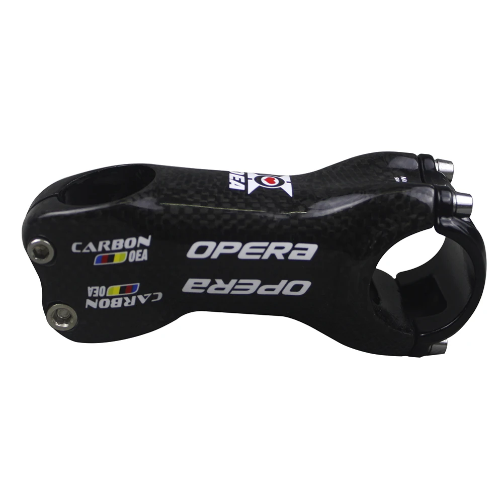 Najtaniej OPERA 3k matowe pełne włókno węglowe wspornik rowerowy droga MTB mostek węglowy części rowerowe kąt 6 17 stopni części rowerowe akcesoria