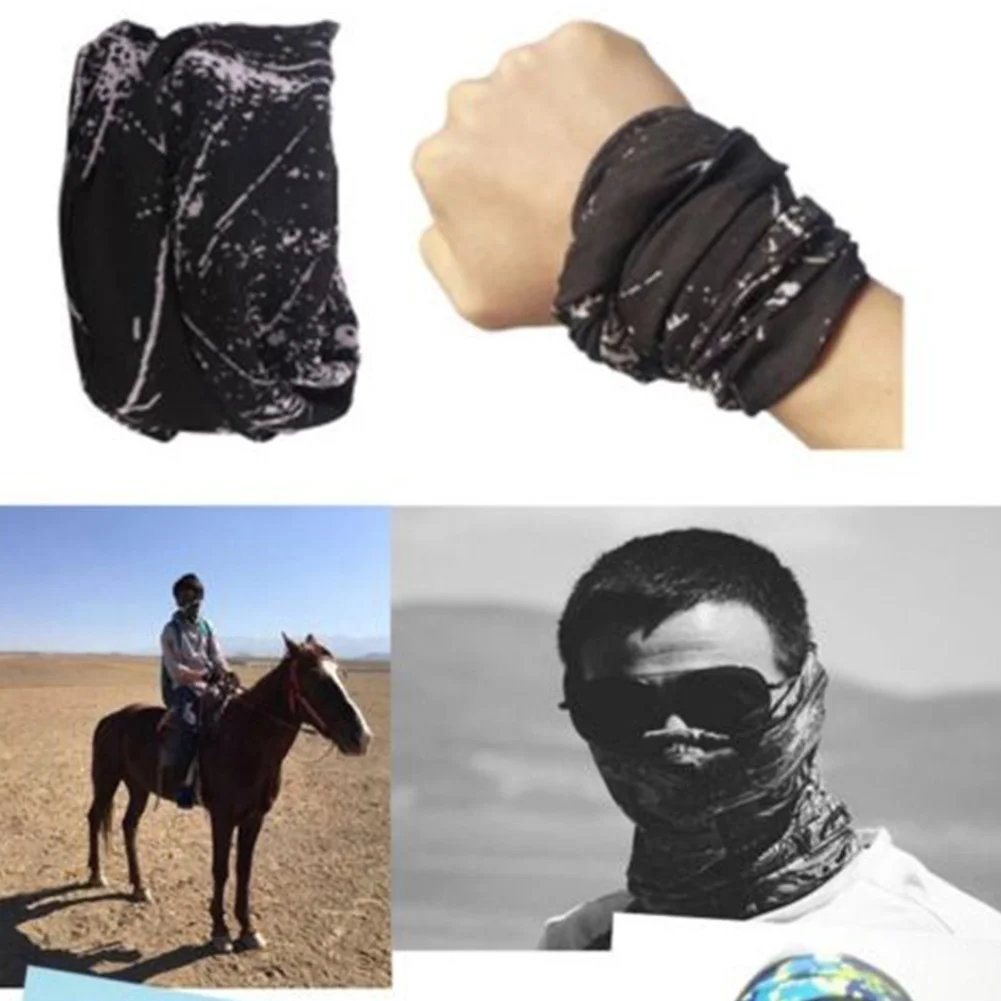 

Warm Decorative Turban Wrap Unisex Cycling Headwear Head Band Magic Scarf Mask Fashion Windproof Outdoor Sports Camping