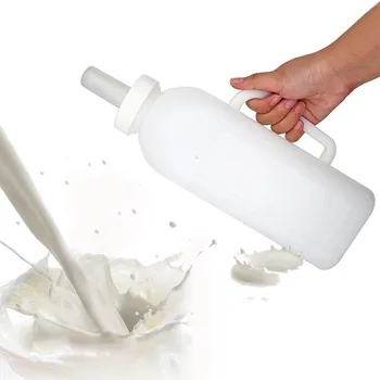 

Cow calf drinking milk bottle medicine bottles feeding Farm animal sheep feeding Device Mammal House silicone nipple