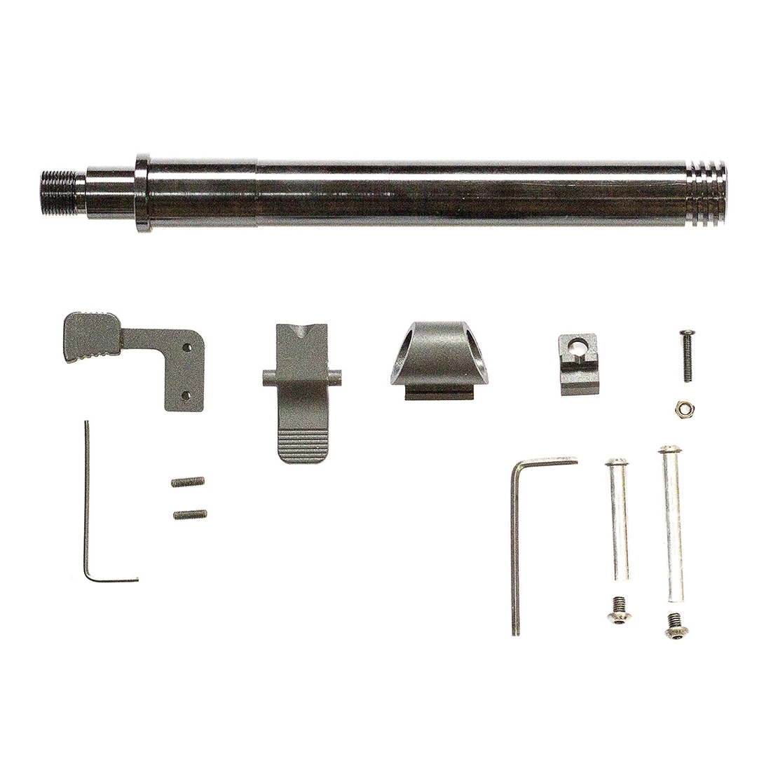 

Rowsfire Metal Modification Parts Set For UMP45 Water Gel Beads Parts Appearance Receiver Modification Upgrade - Silver Black