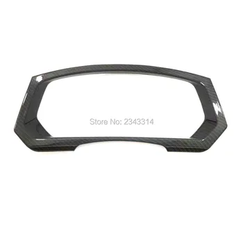 

For Volkswagen Tiguan 2017 2018 2019 ABS Black Instrument Gauge Panel Cover Trim Frame Molding Garnish Surround Car Accessory
