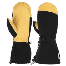 Перчатки для катания на лыжах, зимние спортивные перчатки для катания на снегоходах, теплые перчатки для катания на мотоцикле, водонепроницаемые теплые перчатки для зимнего отдыха на открытом воздухе