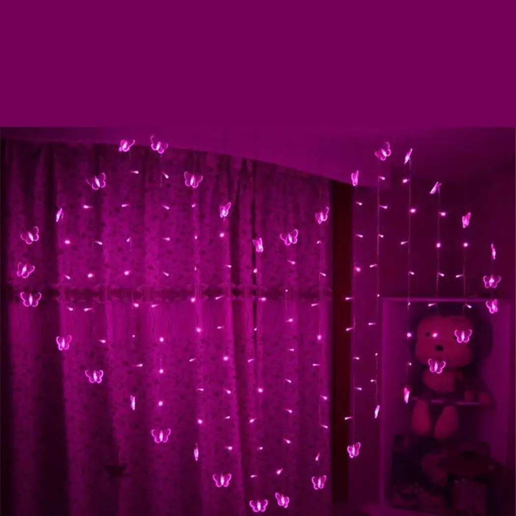 

General Heart Shape EU Plug Light Twinkling, Long Bright LED 220V Strings Curtain Light Decor Decor, Home LED