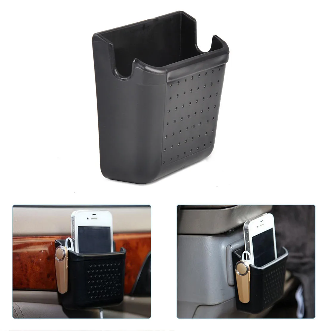 

Auto Phone Storage Pouch Bag Charge Box Holder Pocket Organizer Car Accessory Car Interior Organizer Seat Crevice Storage Bag
