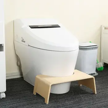 

Toilet Seat Footstool Household Multifunctional Toilet Stool Anti-Skid Heightened Thickened Stool Foot Stool