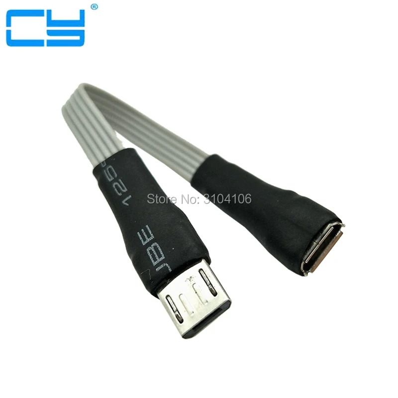 Вилка высокого качества 1 м Micro USB 2,0 B 5pin папа-мама m/F УДЛИНИТЕЛЬ для зарядки и передачи данных кабель-удлинитель 0,1 м до 3 м