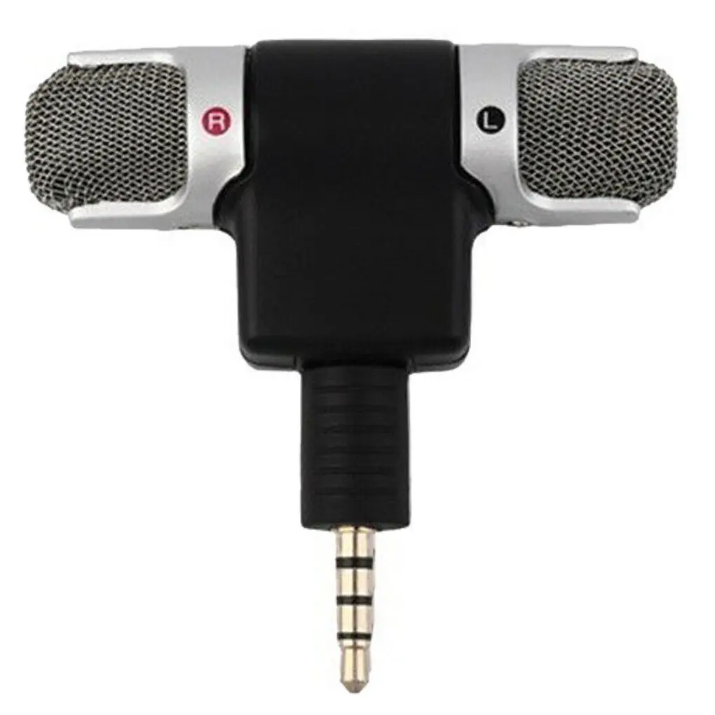 3,5 мм стерео диктофон микрофон Микрофон для ноутбука ПК Android телефон