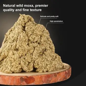 

Gold Moxa Natural Mugwort Expelling Cold Relieve Arthritis Pain Moxibustion Moxa Wool Body Healing Therapy Pain Relief Treatment