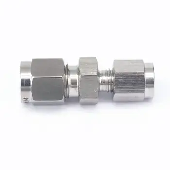 

1/8" x 1/4" Tube OD 304 Stainless Steel Reducer Compression fitting Union Connector