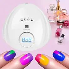 108 W/72 W УФ светодиодный светильник лампа для сушки гелевых ногтей Nail Сушилка для ногтей Все Гель-лак Сенсор солнца ногти со светодиодной подсветкой Art маникюрные инструменты