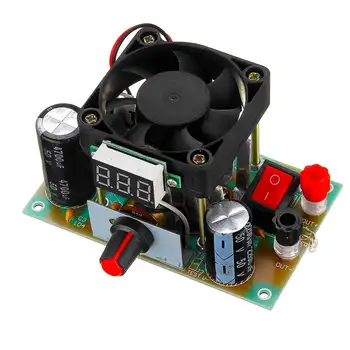

CLAITE Buck Step Down Regulator Circuit Voltage Digital Display High Power Adjustable Linear Module 3A