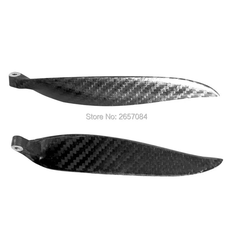 

9.5x5/10x6/11x6/11x8/12x6/12x6.5/12x8 CF Carbon Fiber Folding Propeller For RC Airplane Props Fixed wing model RC model