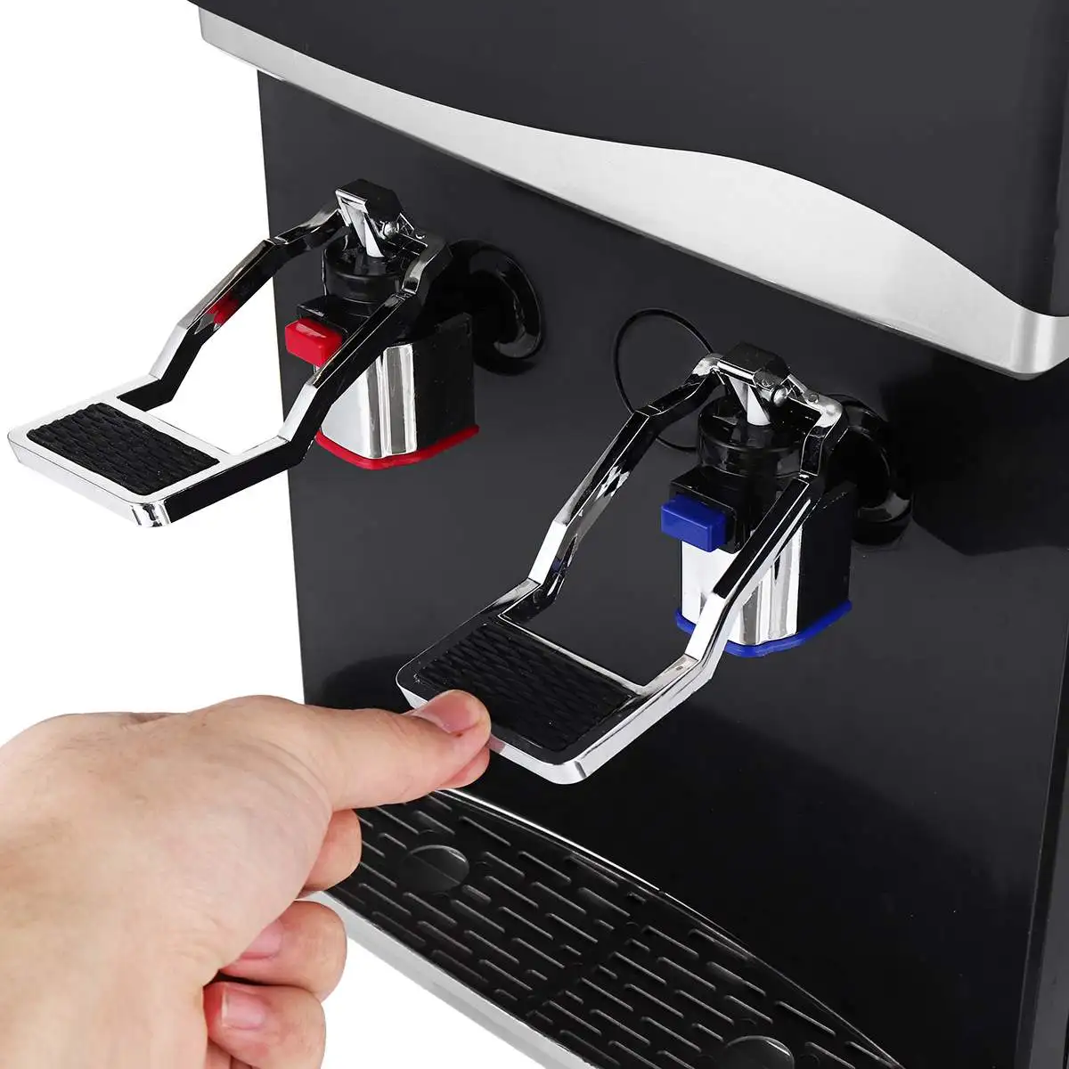 Protable 220V Electric Drinking Cooler Table Top Household Mini Cold Hot Drink Machine Desktop Automatic Water Dispenser 550W