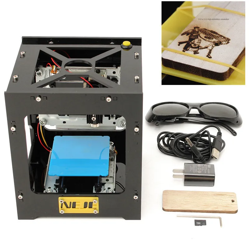 

Ture 500mW USB Desktop CNC Laser Engraving Machine Laser Carving Machine DIY Logo Mark Printer Cutter For WIN/XP