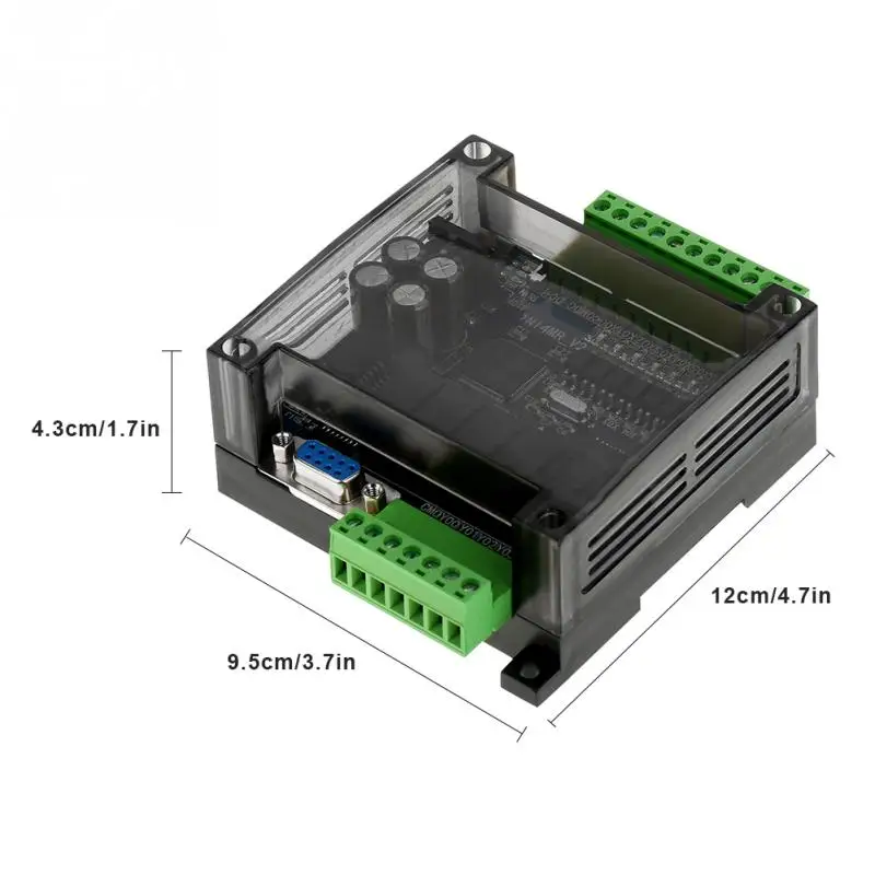 DC 24 V FX1N-14MR промышленная контрольная плата программируемый plc логическое управление Лер релейный выход ПЛК реле Автоматическое сохранение при выключении питания