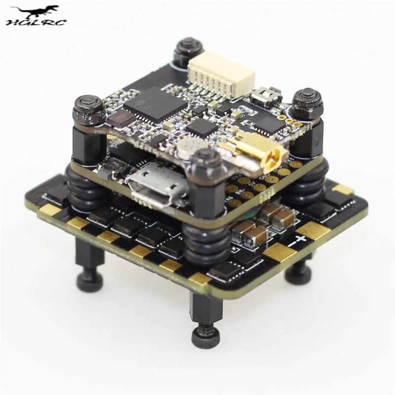 HGLRC 20x20 мм FD445 стек F4 OSD Контроллер полета и 45A BL_32 DShot1200 ESC 25/100/200/350mW VTX RC FPV гоночный Дрон части|Детали аксессуары|