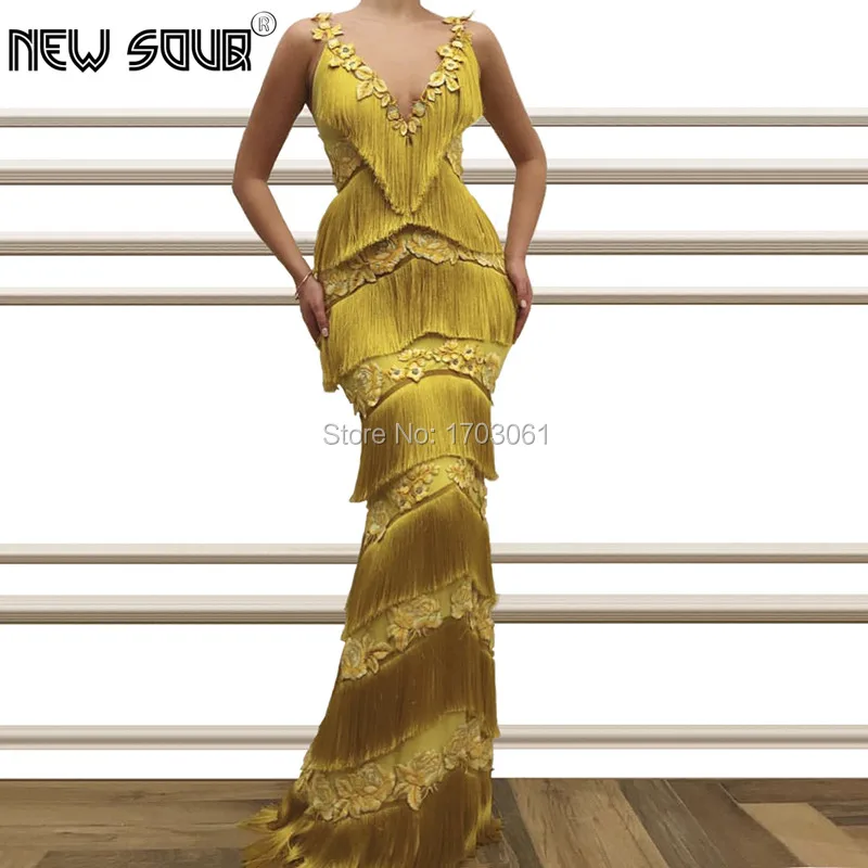 Abendkleider Tassel V-hals Avondjurken Applicaties Arabische Dubai Prom Dress 2019 Formele Gowns Mermaid Lange Pageant Gown Kaftan Abendkleider Tassel V-hals Avondjurken Applicaties Arabische Dubai Prom Dress 2019 Formele Gowns Mermaid Lange Pageant Gown Kaftan