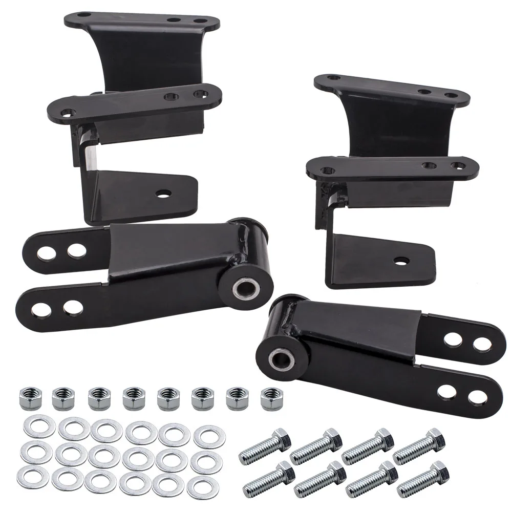 Новый 4 дюймовый комплект для опускания сзади подвесная Скоба Chevy GMC C10 1973 87 2WD| |