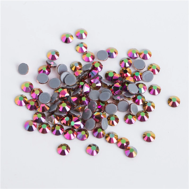 Multiple Colors Round Rhinestone Zircon DIY Nail Art Decoration approx. 4.8mm | Красота и здоровье