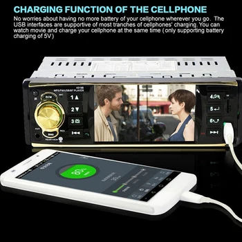 

KKMOON 4.1 Inch BT 2.0 Colourful HD Monitor Auto Multimedia Car Fm Radio MP5 Car Player Car Radio