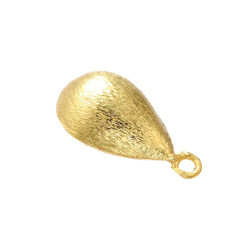 

ZHUKOU 11x20mm Exquisite simple water drop pendant for handmade necklace earrings jewelry making accessories wholesale PZ29