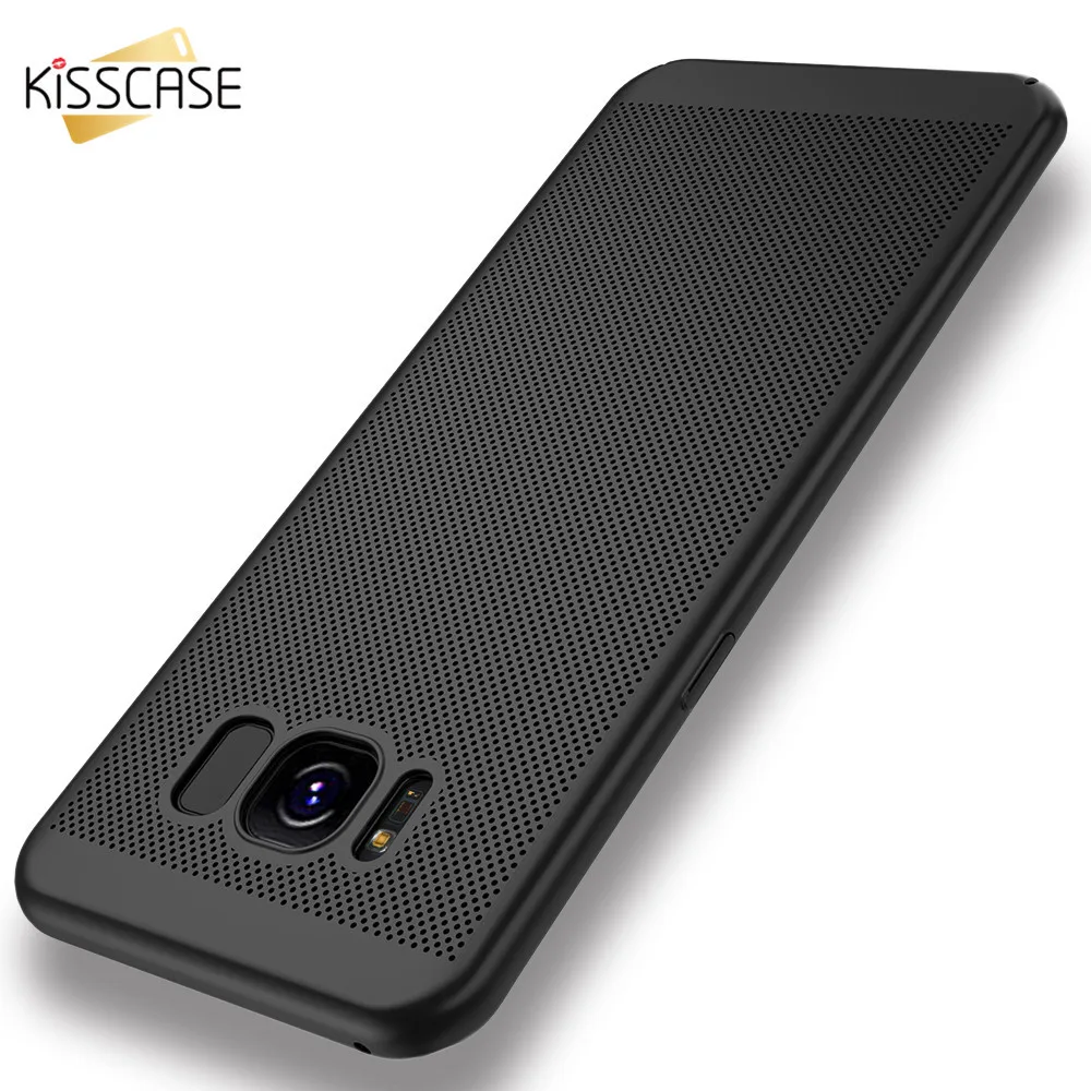 KISSCASE Heat Dissipation Case For Samsung Galaxy S8 S7 Plus Note 8 S6 Edge Soft A3 A5 A7 J3 J5 J7 2016 2017 |