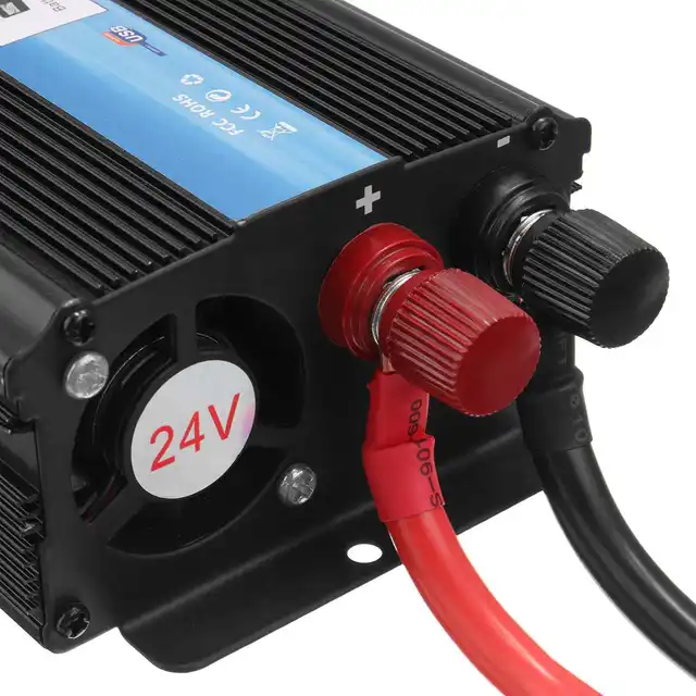 KROAK Car Inverter 12V 220V 5000W Pe ak Car Power Inverter Voltage Transformer Converter 12V To 220V Solar Inversor Black Style 5