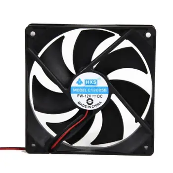 

2018 High Quality Best silent quiet pc CPU Cooling Fan cooling fans 12cm DC 12V computer cooler for video card thermo