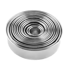 14 шт. из нержавеющей стали круглые пельменцы обертки формы набор резак инструменты форма для пельменей Кондитерские инструменты Кухня