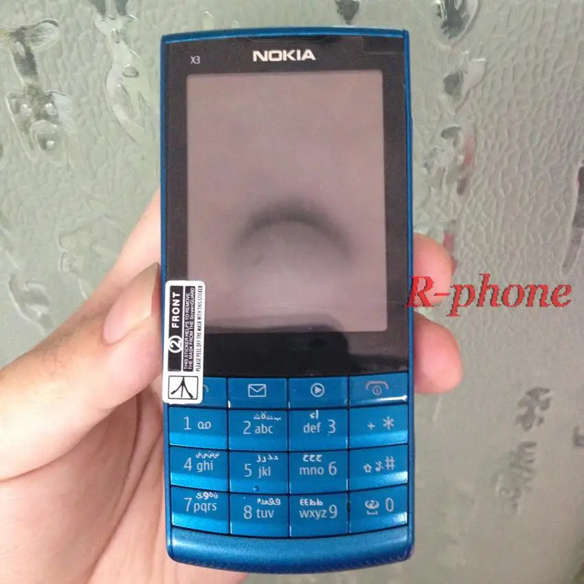 Оригинальный Nokia X3 02 мобильный телефон 3g Wifi разблокированный