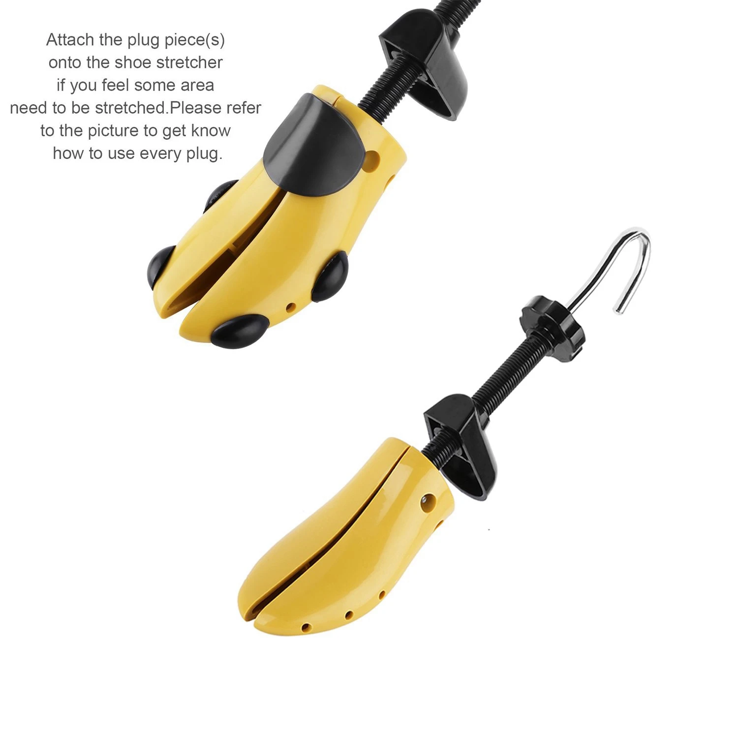 Adjustable Pair of Professional Premium Shoe Stretcher Tough Plastic Shoe Trees