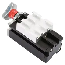 Z009M Zink-legierung Feine Tuning Slider Block X Y Z Achsen Kreuz Rutsche Längs Rutsche Block 10x5x5cm CNC Drehmaschine Linear Schiene Block