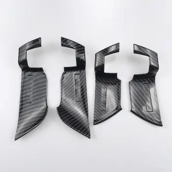 

4pcs Carbon Fiber ABS Interior Car Door Handle Bowl for Honda Accord 2018