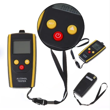 

Portable LCD Digital Alcohol Tester Quick Response Breathalyzer Breath Analyzer Alcotester Detector with Backlight Display