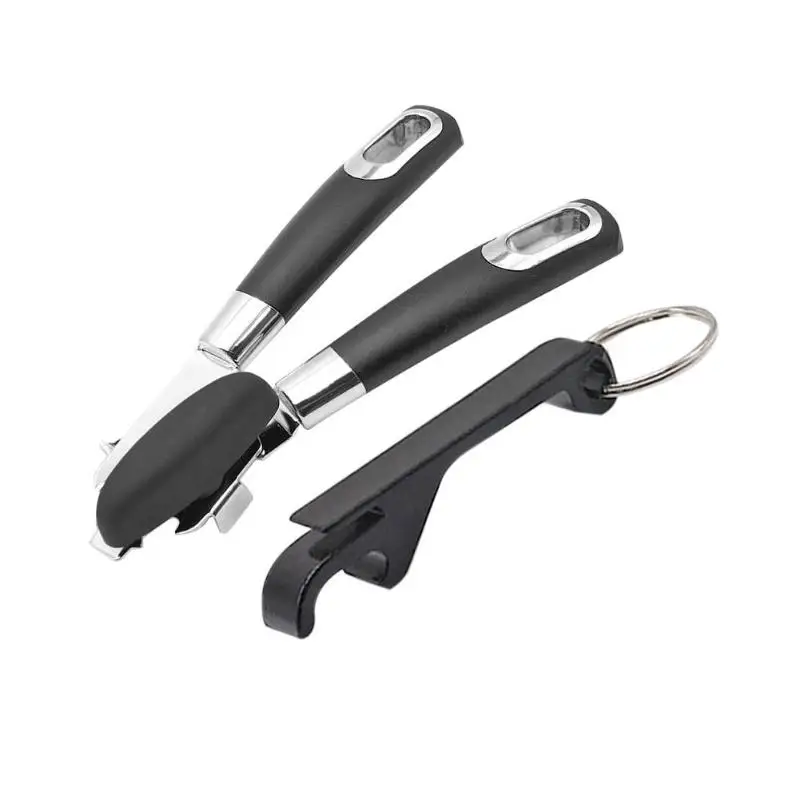 2Pcs Safe Bottle Openers Knife Professional Ergonomic Manual Can Opener