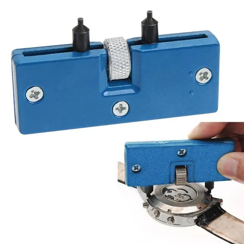 

Watch Repair Tool Kit Adjustable Back Case Opener Spanner Cover Remover Screw Watchmaker Open Battery Change