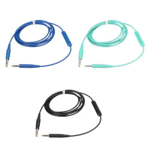 

3 Colors Available Mic Cable Headphone Audio Cord Cable For Bose Soundtrue On Ear With Wheat For QC35 QC25 OE2