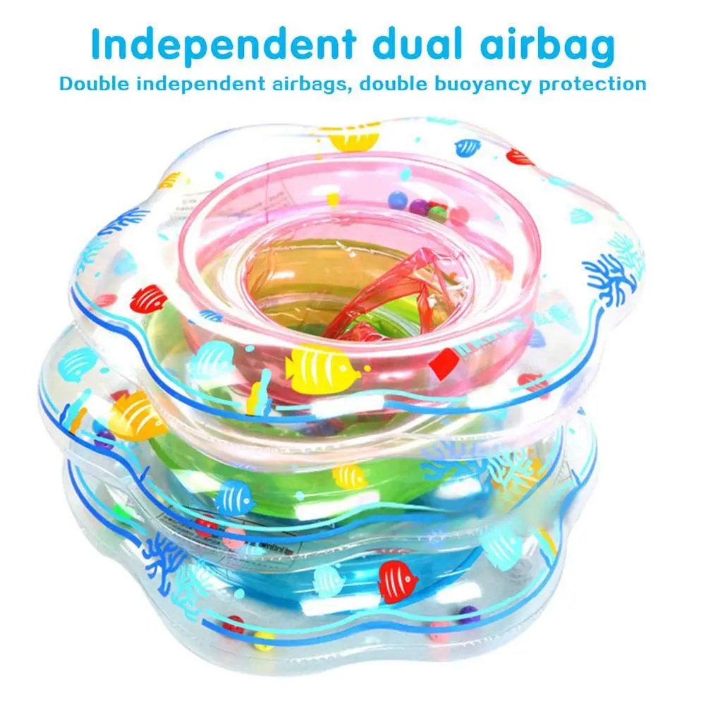 

3Color Baby Children Swimming Ring Lifebuoy Inflatable Pool Float Beach Gonfiabili Pool Toys Of 1-3 Years