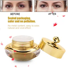 Топ класс бровей пигмент постоянный макияж с микроволокном татуировки чернила чистый завод цвет крем натуральный яркий паста 4 цвета